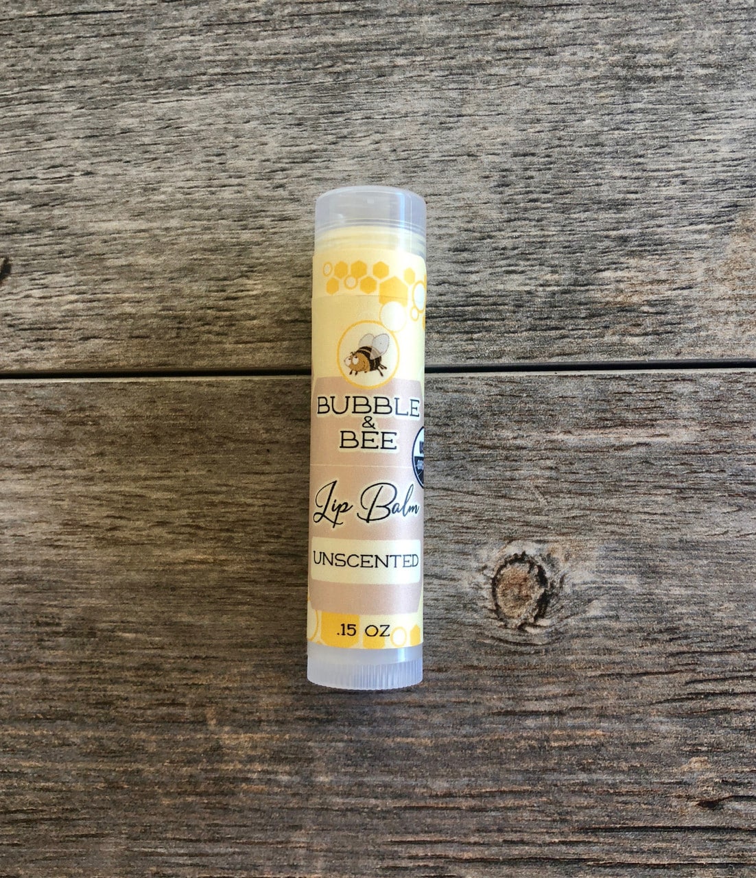 Bubble & Bee Unscented Organic Lip Balm promo code