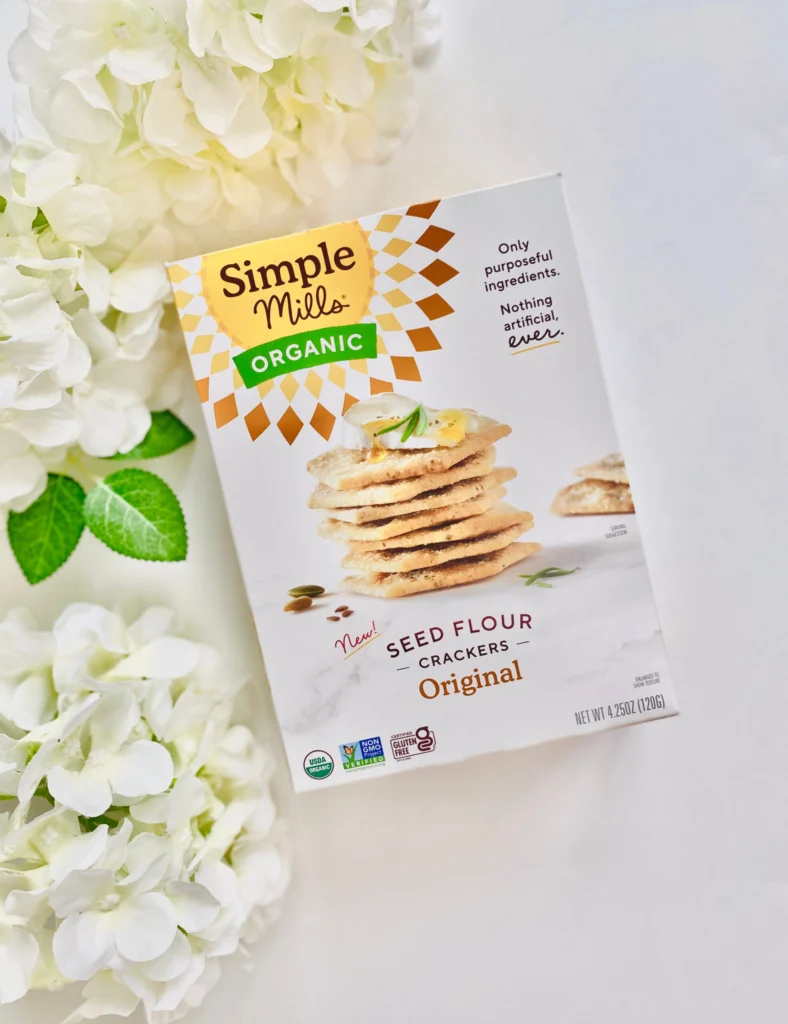 USDA certified organic gluten-free crackers, thrive market discount, promo code, Simple Mills review discount, sale, USDA certified organic snack gluten-free, paleo