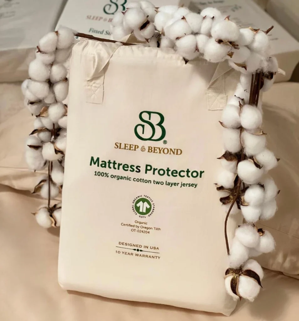 Sleep & Beyond Organic Mattress Protector review and promo code