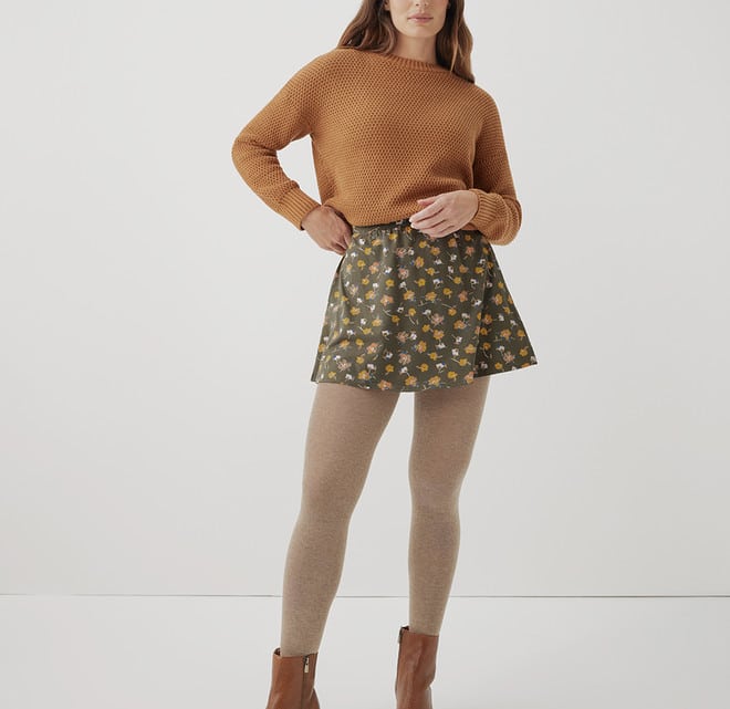 Pact Organic Cotton Mini Skirt review and promo code