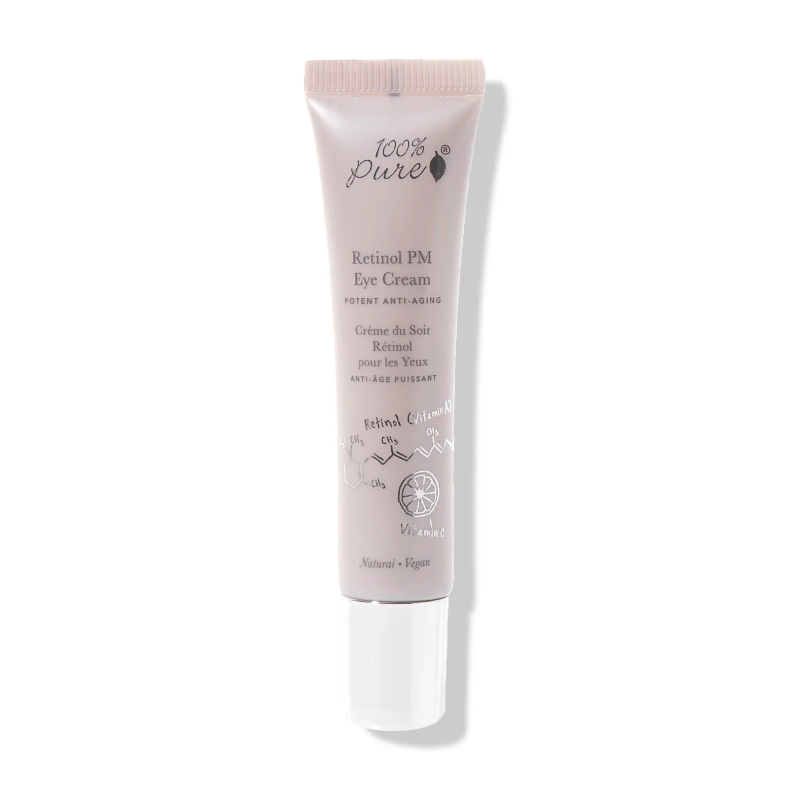 100% Pure Retinol PM Eye Cream review