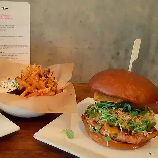 Pono Organic Burger