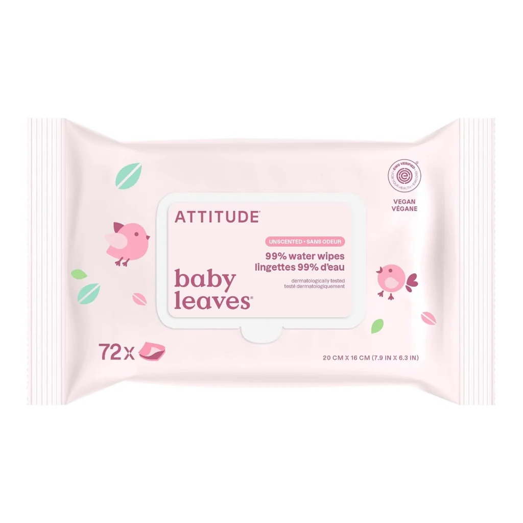 ATTITUDE Baby Water Wipes review