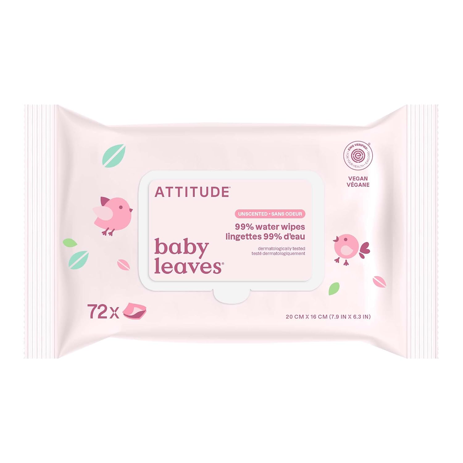 ATTITUDE Baby Water Wipes review