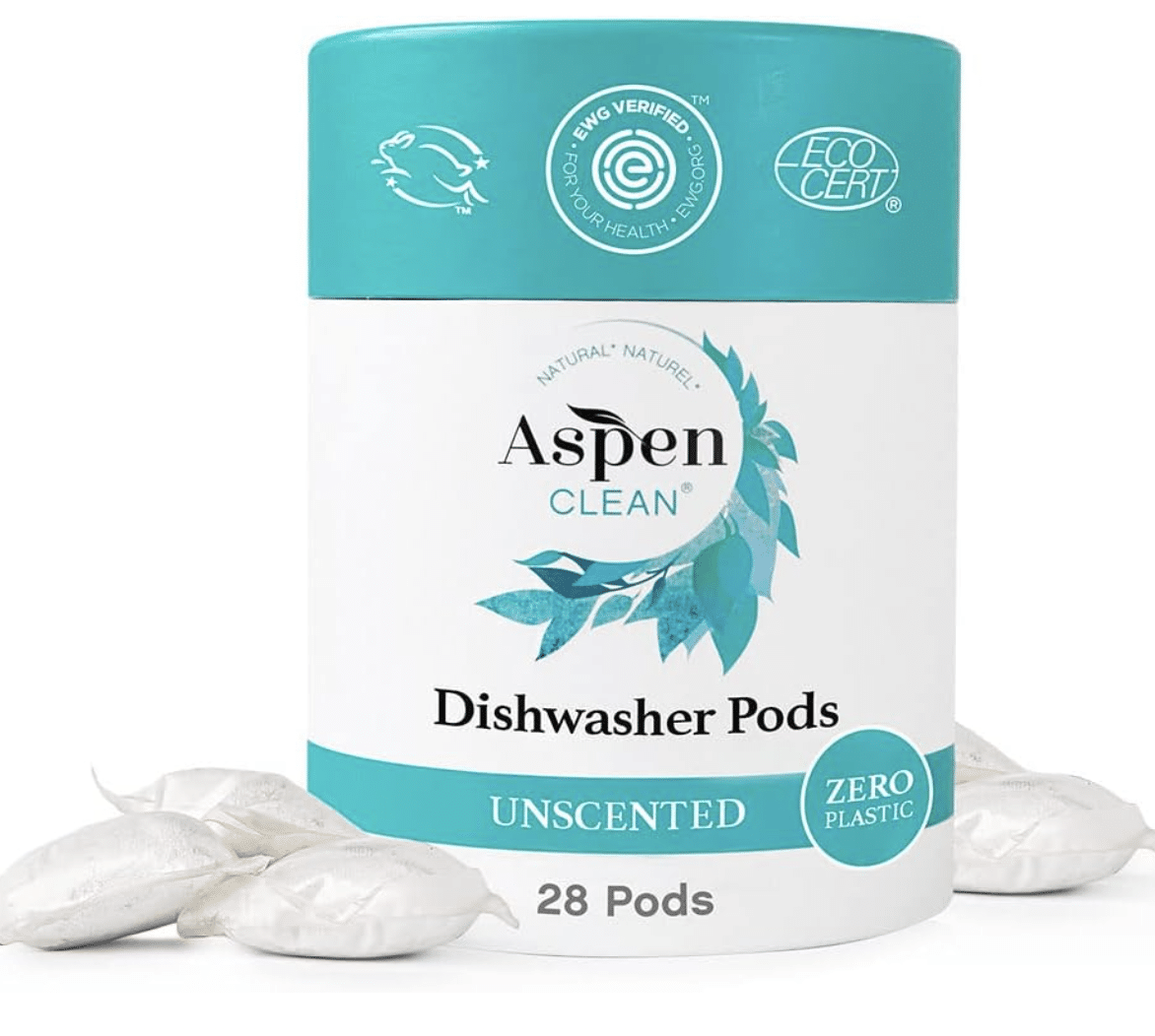 AspenClean Unscented Dishwasher Pods review