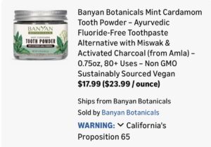 Banyan Botanicals Toothpaste