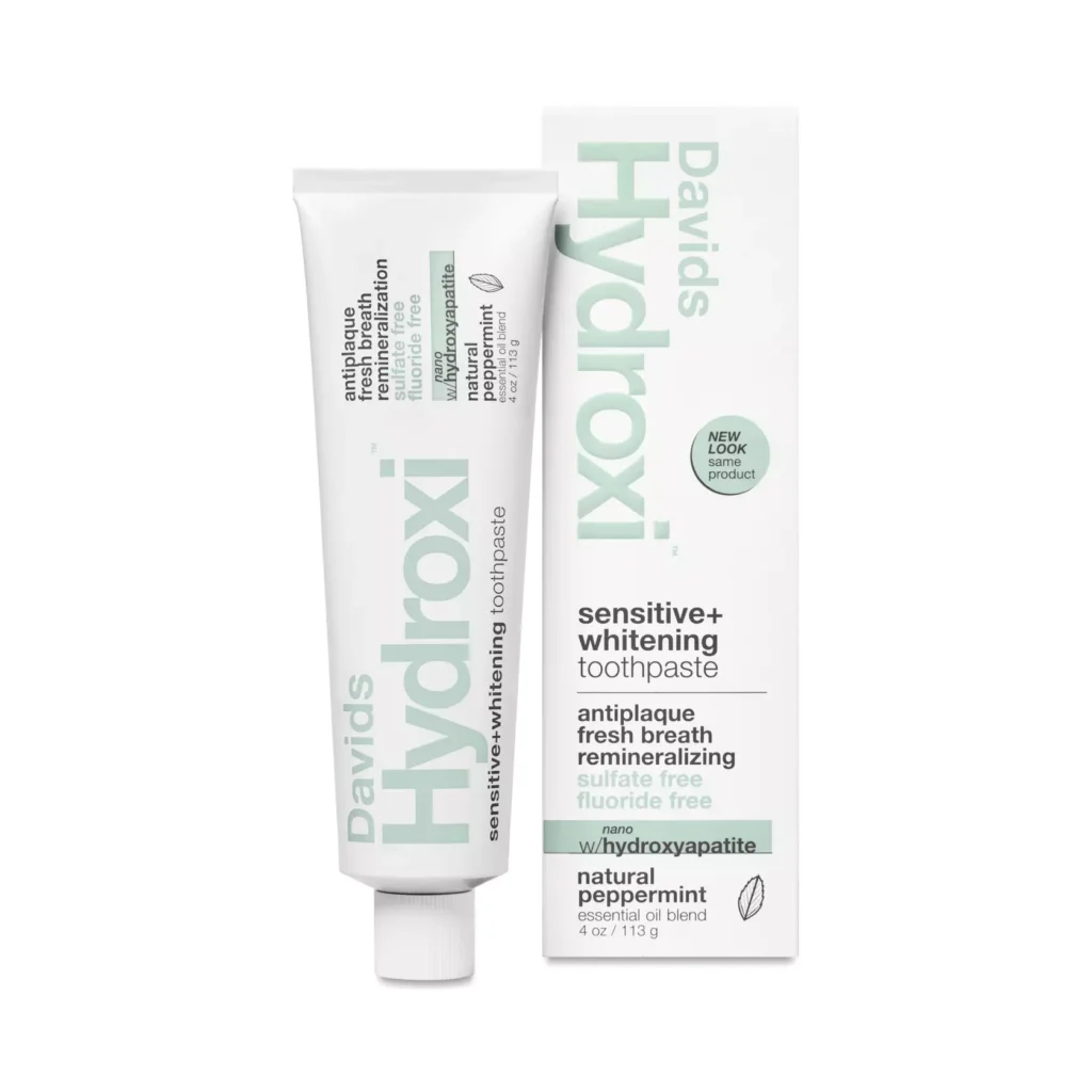 Davids Hydroxi Fluoride Free Nano Hydroxyapatite Toothpaste