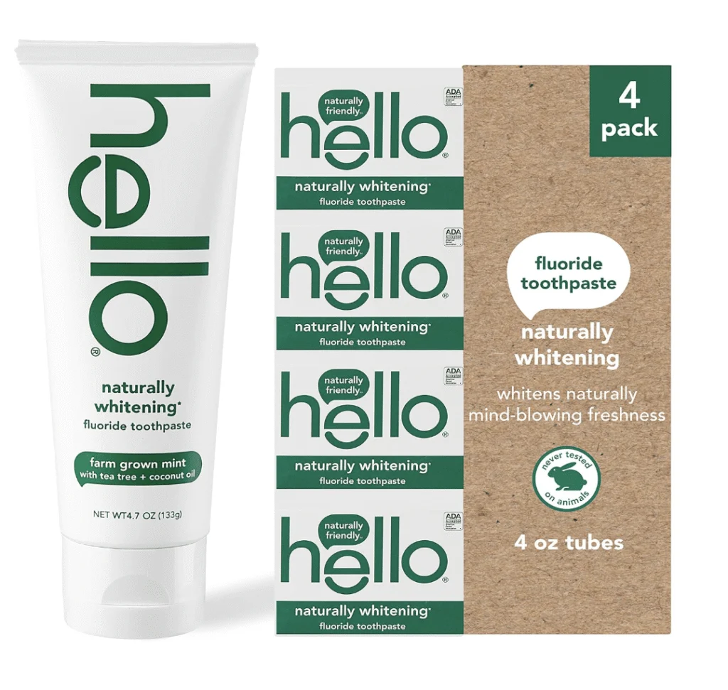 Not recommended: Hello Toothpaste