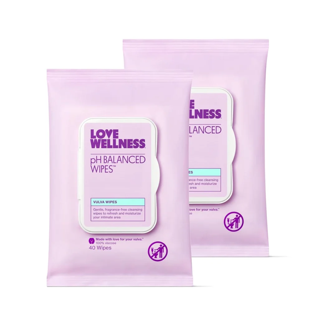 Love Wellness pH Balanced Wipes review