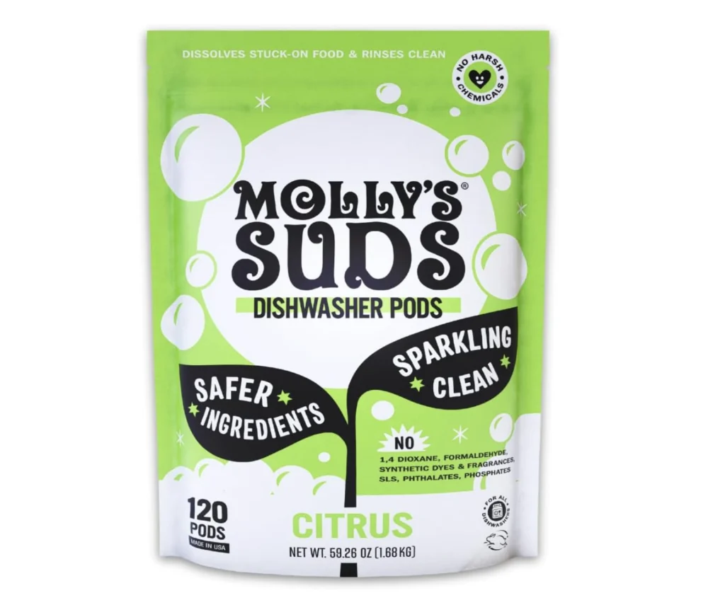 Molly's Suds Dishwasher Pods review