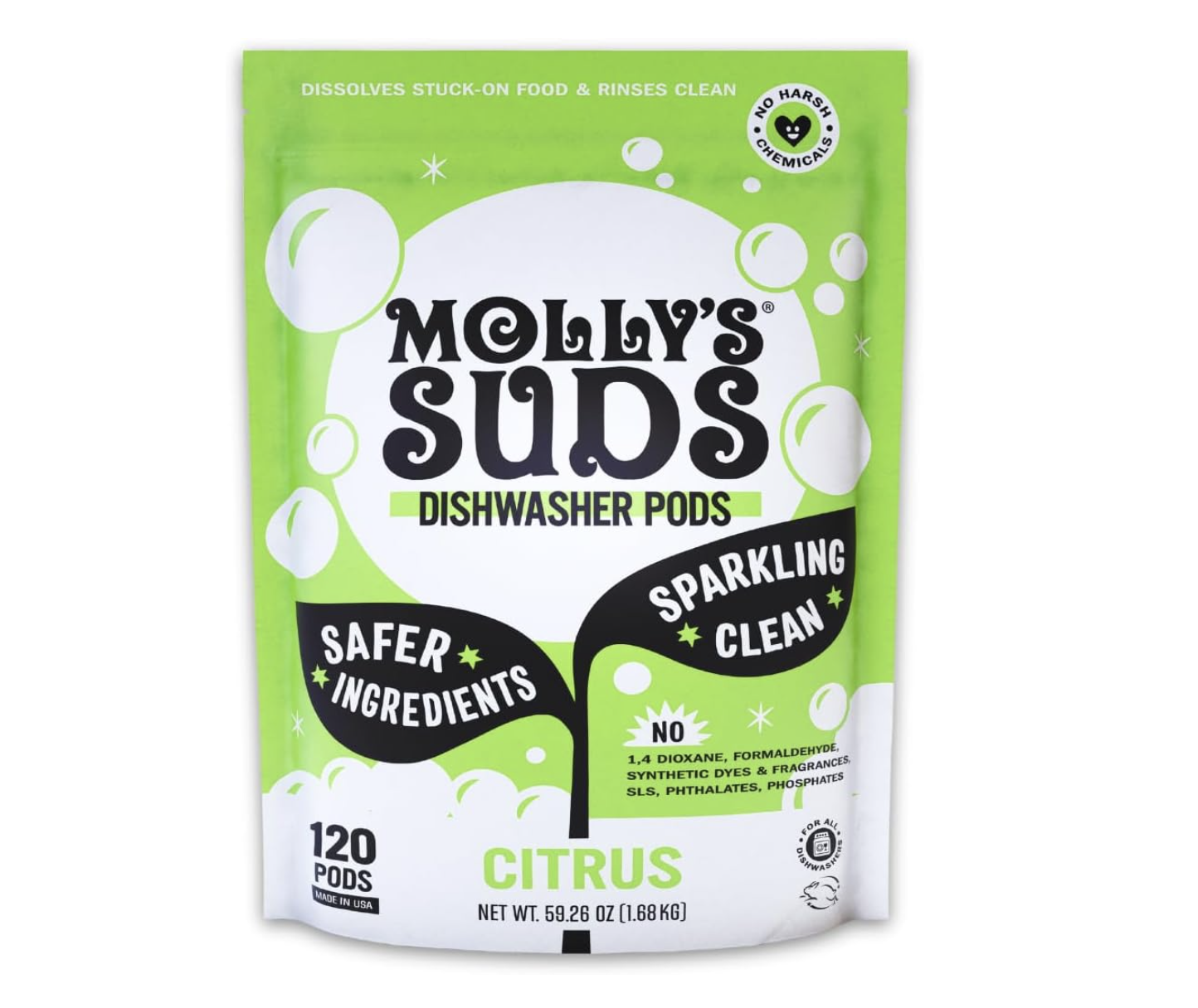 Molly's Suds Dishwasher Pods review