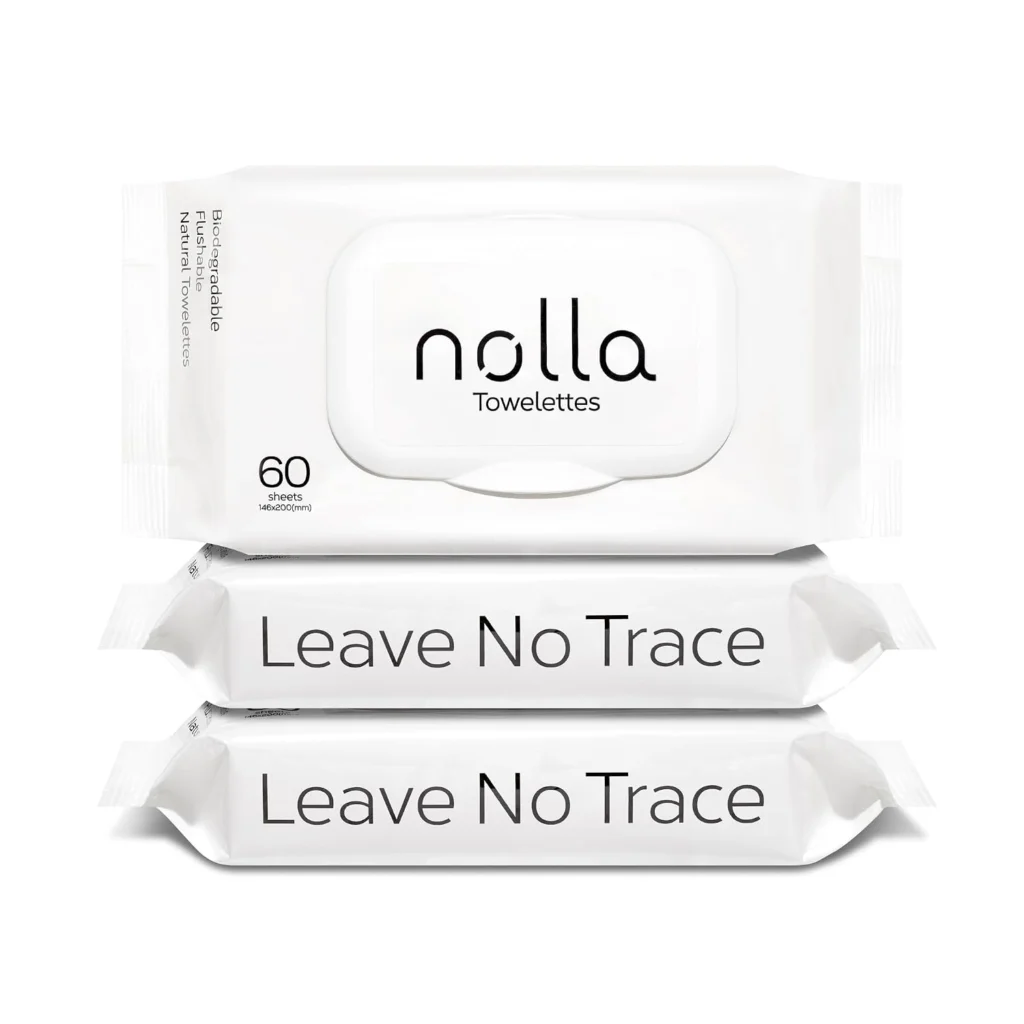 Nolla Flushable Wipes review