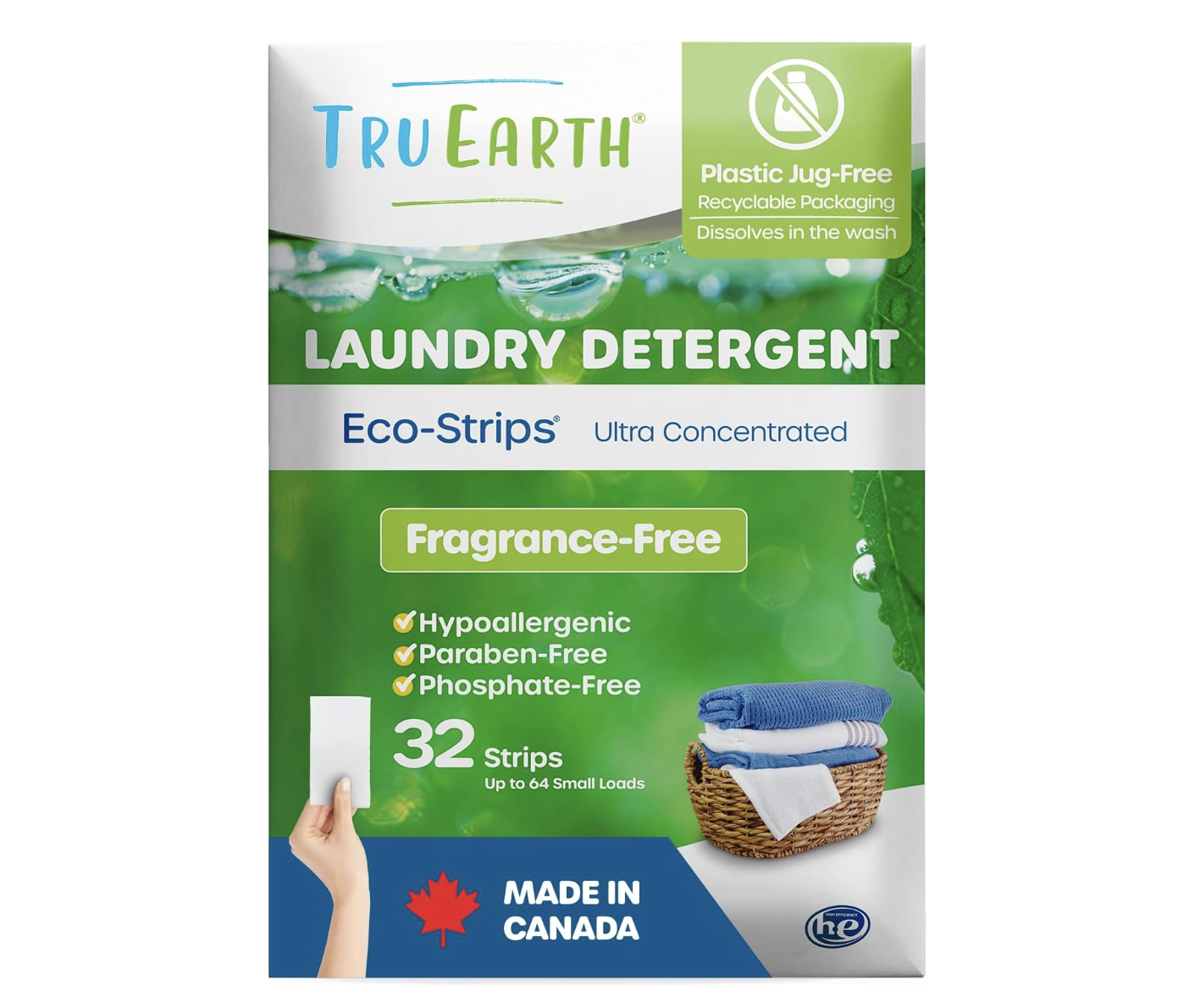 Tru Earth Compact Dry Laundry Detergent Sheets review