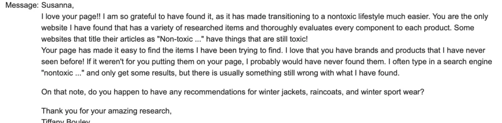 PrettyOrganicGirl review