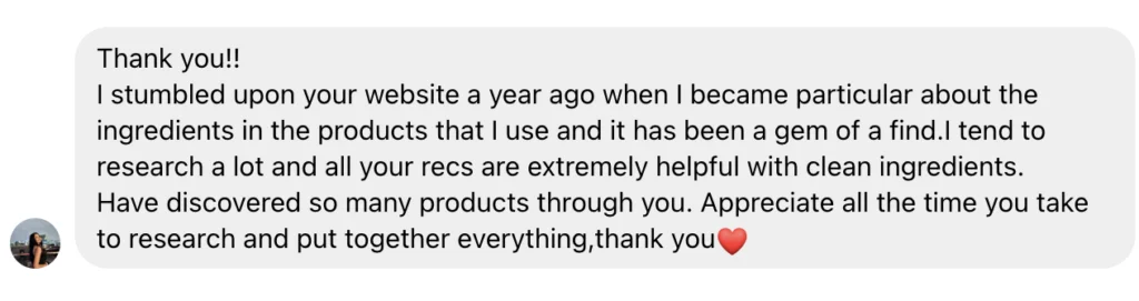 PrettyOrganicGirl review