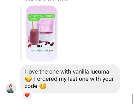 PrettyOrganicGirl review Sprouts protein powder