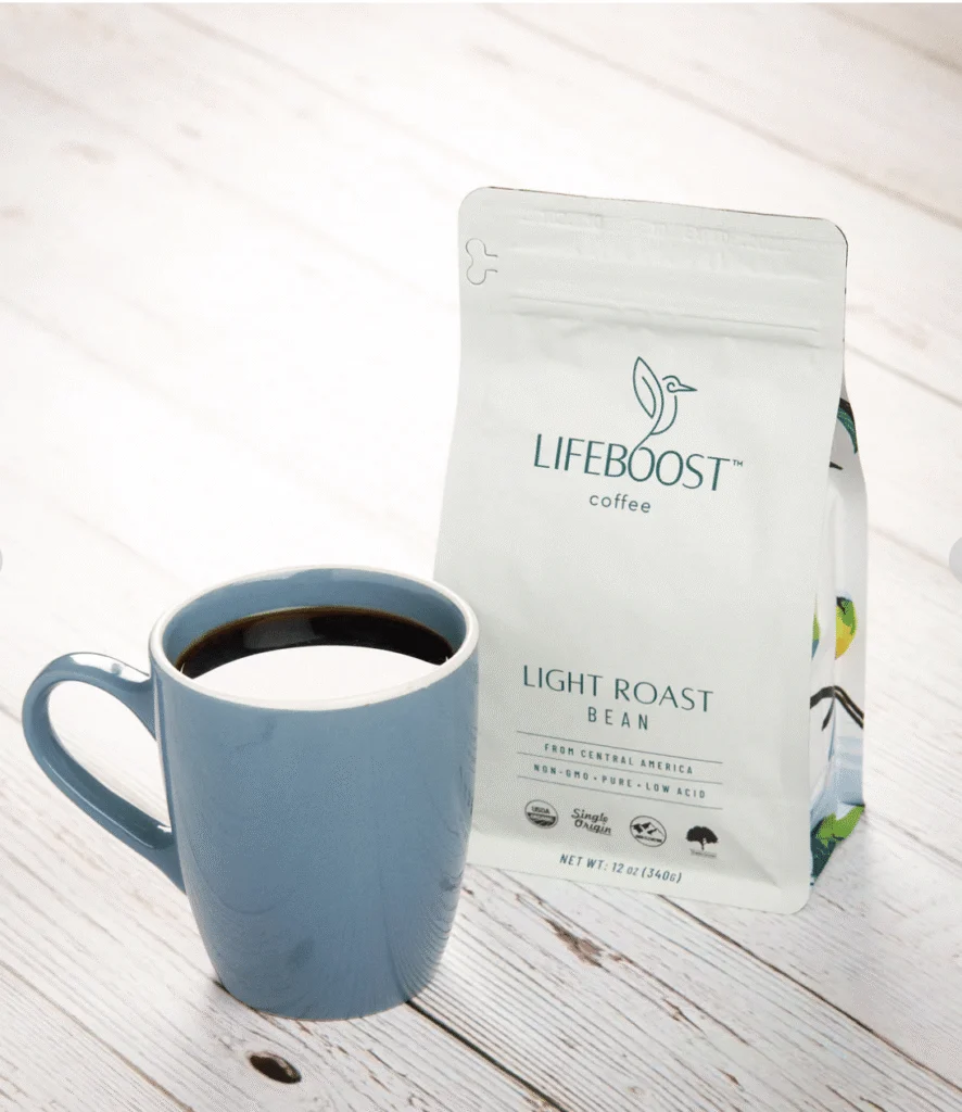Lifeboost organic, mold-free coffee