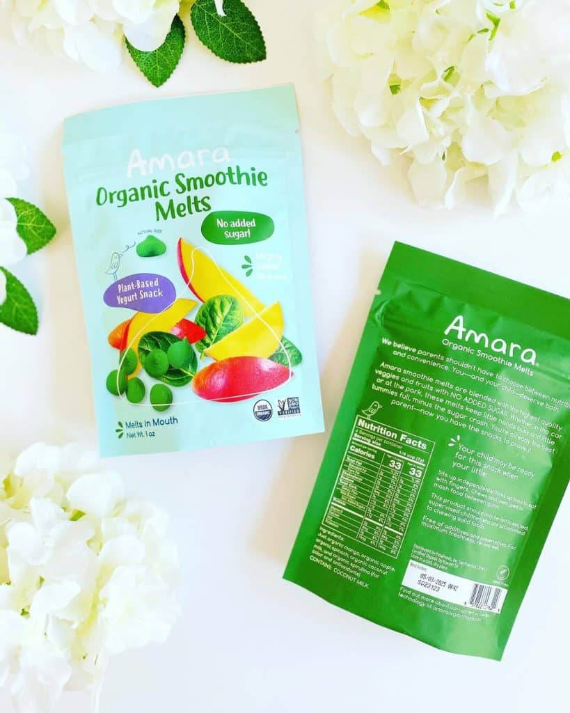 Amara Organic Smoothie Melts review and promo code