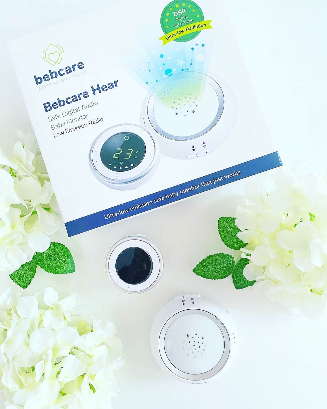 Bebcare Low Emission Baby Monitor review and promo code. Bebcare hear baby audio monitor
