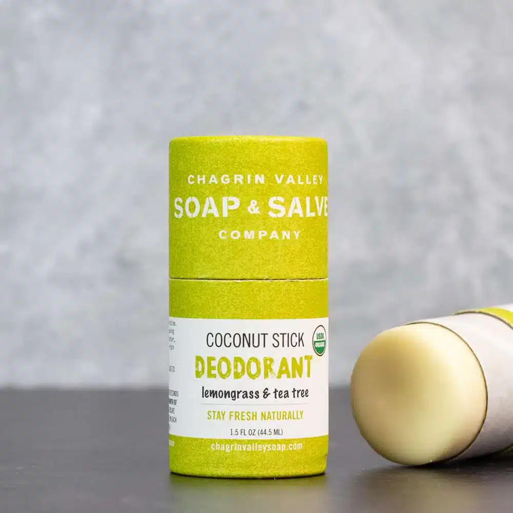 Chagrin Valley Soap & Salve USDA certified organic deodorant review and promo code