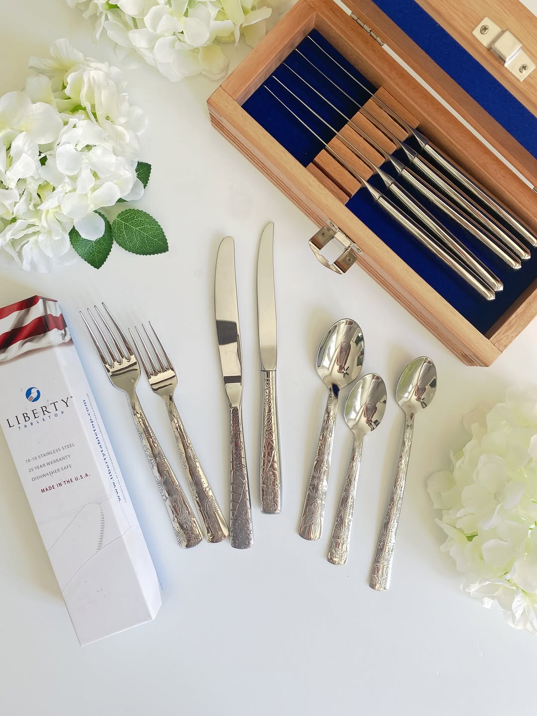 Liberty Tabletop celebration set, 4th of July flatware