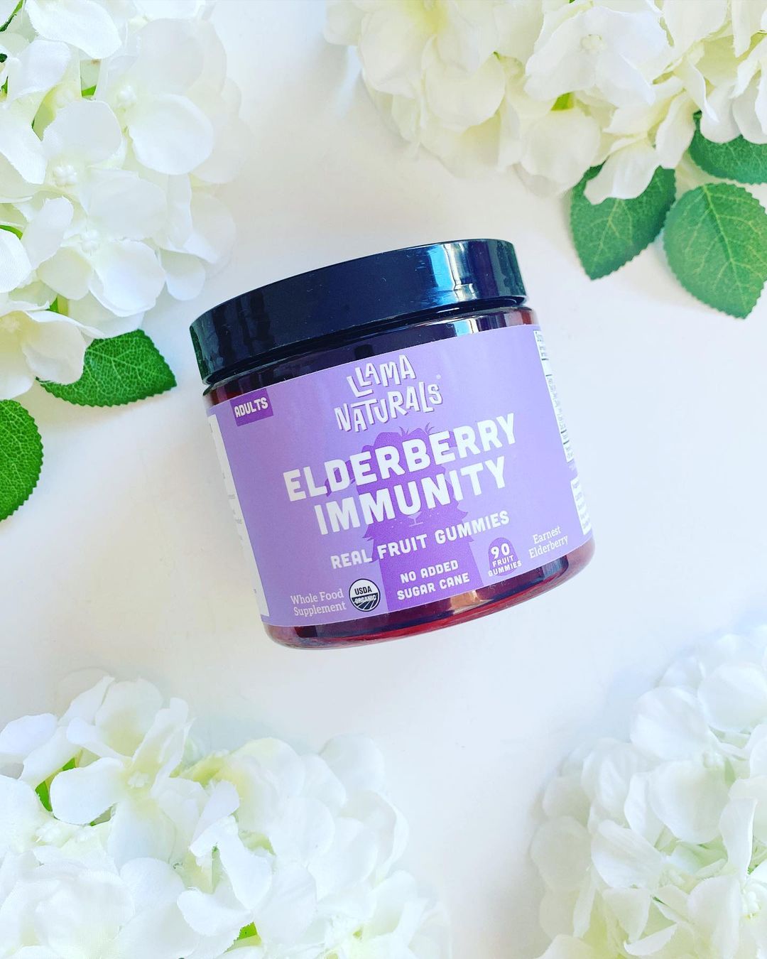 Llama Naturals USDA Organic elderberry Immunity review and promo code