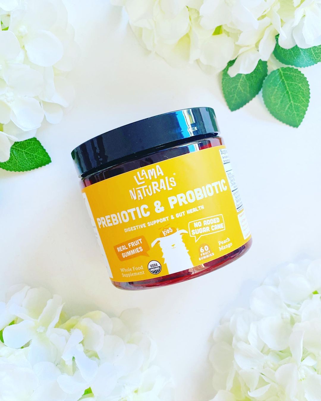 Llama Naturals organic probiotics & prebiotics review and promo code