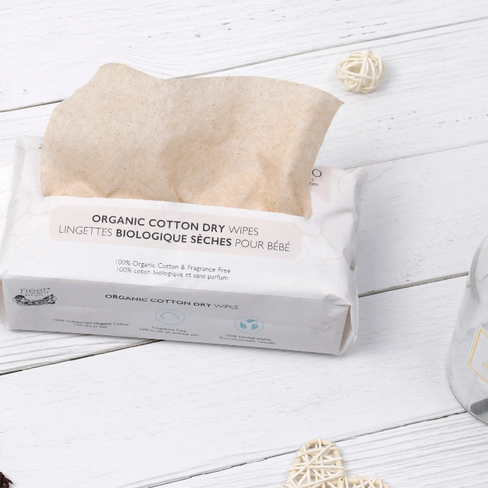 Nest Designs Organic Cotton Dry Baby Wipes review
