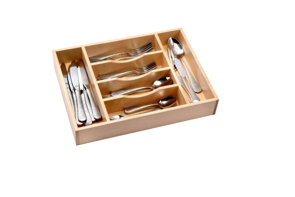 Organic Flatware Drawer Organizer made in the USA