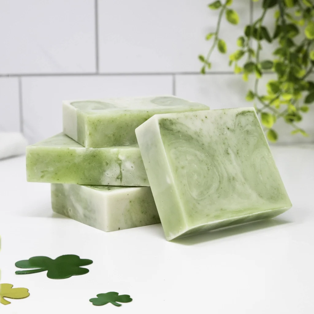 Poofy Organics Green Tea & Cucumber Bar Soap