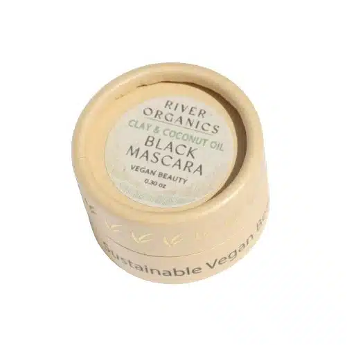 River Organics Zero-Waste Black review and promo code, plastic-free, zero waste organic mascara, titanium dioxide-free, mica-free