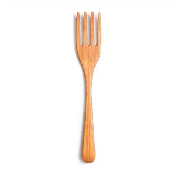 Organic wooden kitchen tools, wooden forks made in the USA