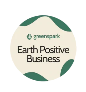 Earth Positive Business greens park logo