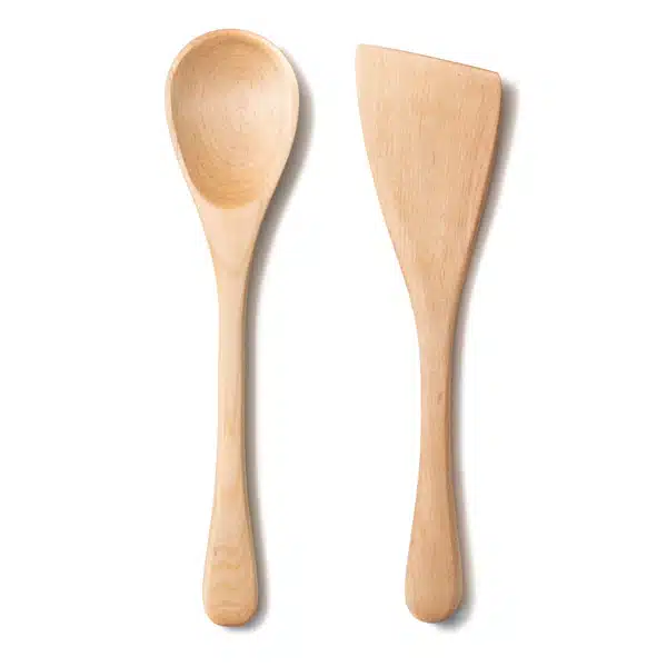 Organic wooden kitchen tools, wooden spoons made in the USA