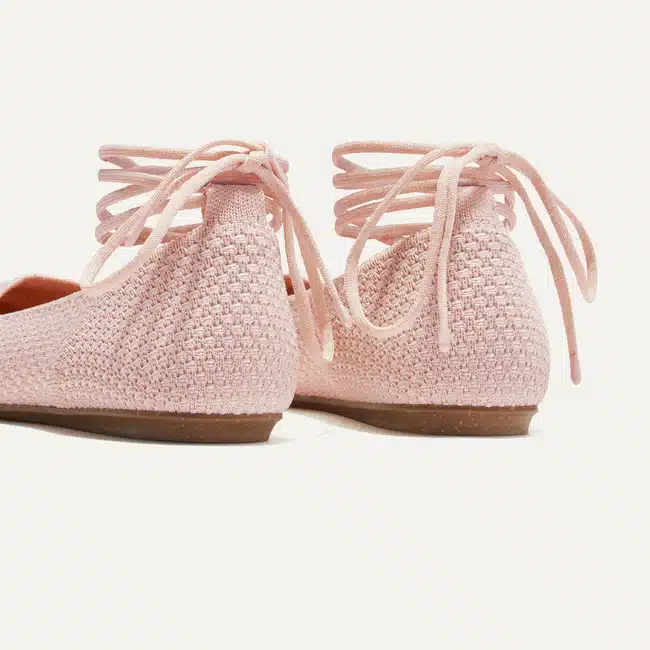 Rothy's sustainable ballerina, The Square Wrap, review and promo code