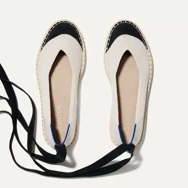Rothy's sustainable Espadrille review and promo code