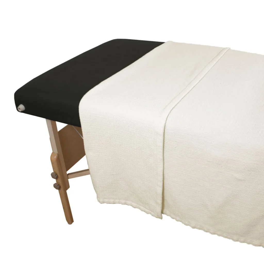 Massage Naturals Arcadia© 100% Certified Organic Cotton Massage Blanket