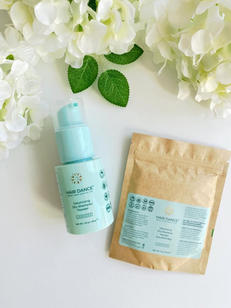 Hair Dance organic dry shampoo kit review