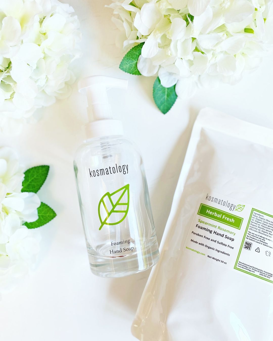 Kosmatology Organic Hand Soap Refill Herbal Fresh review and promo code
