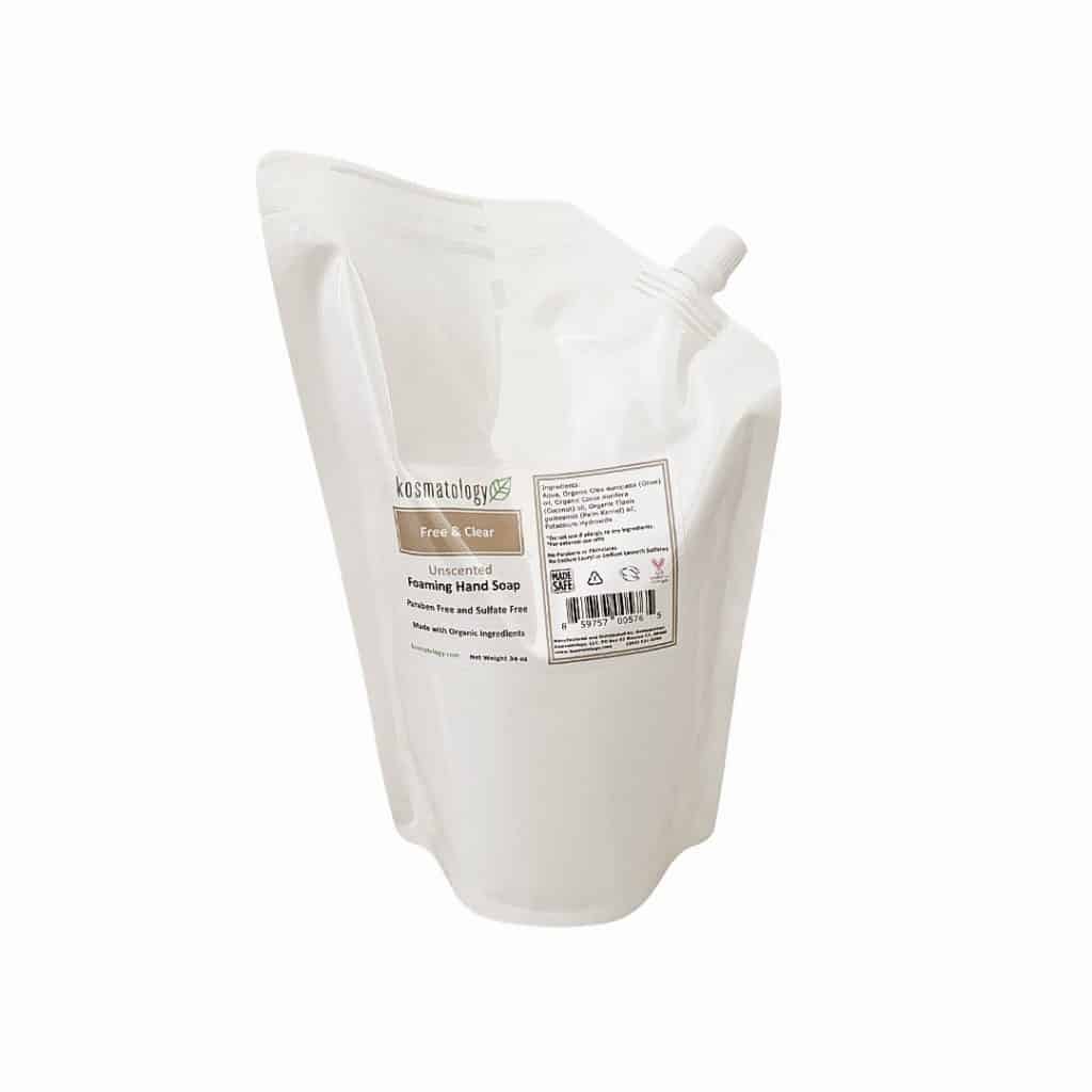 Kosmatology Organic Unscented hand wash refills
