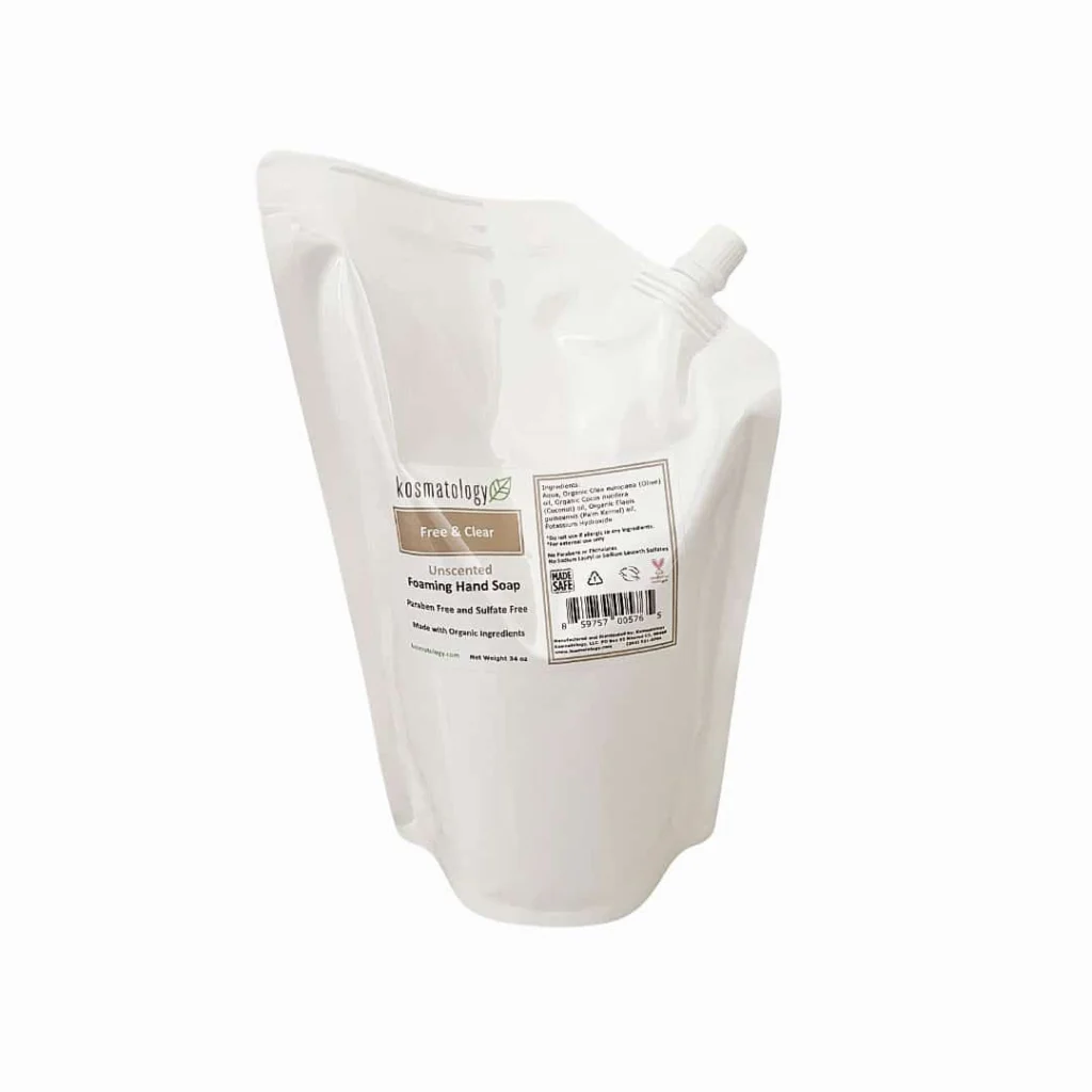 Kosmatology Organic Unscented hand wash refills