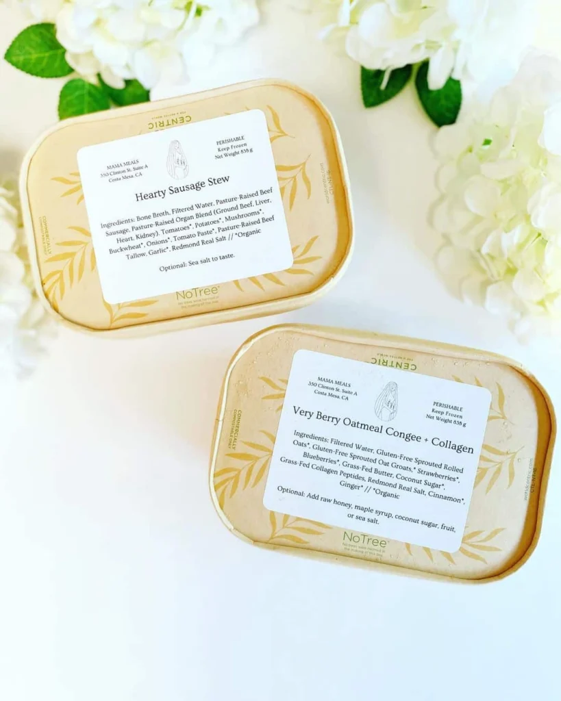 Mama Meals organic food delivery
