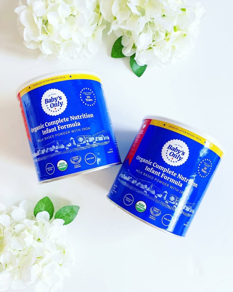 Baby's Only USDA Certified Baby Formulas