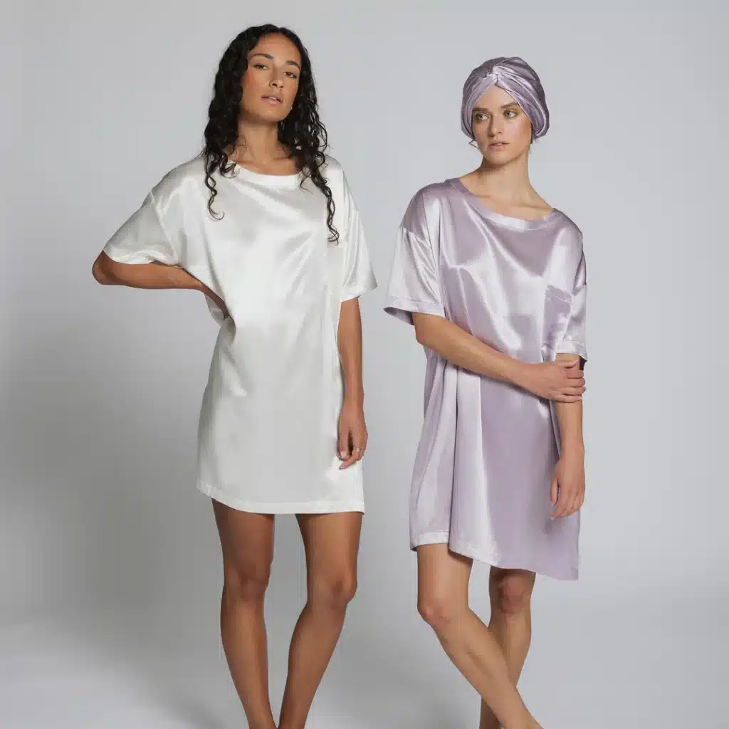 Clementine Sleepwear GOTS Certified Organic Silk T-Shirt White