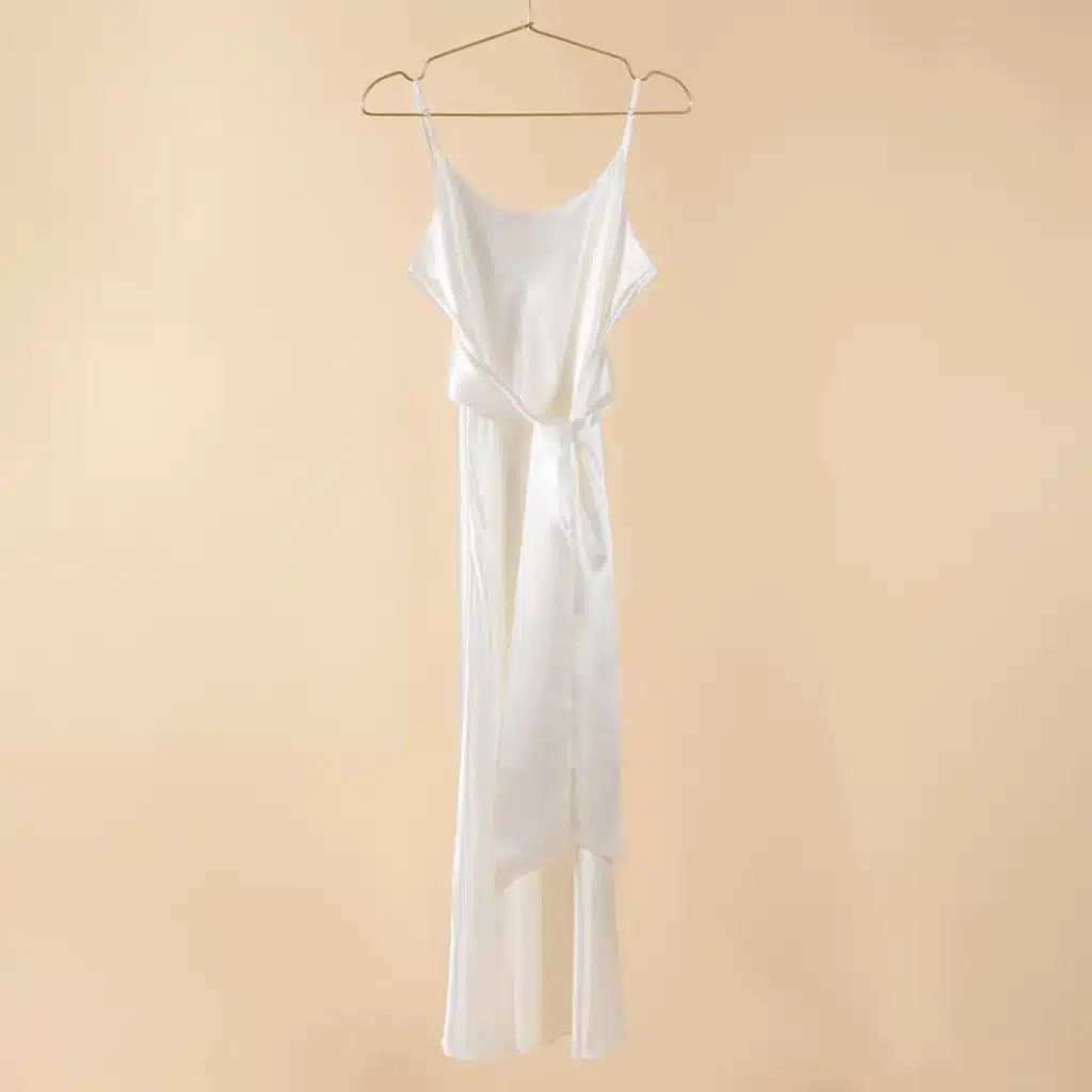 Clementine Sleepwear GOTS Certified Organic Silk Dress