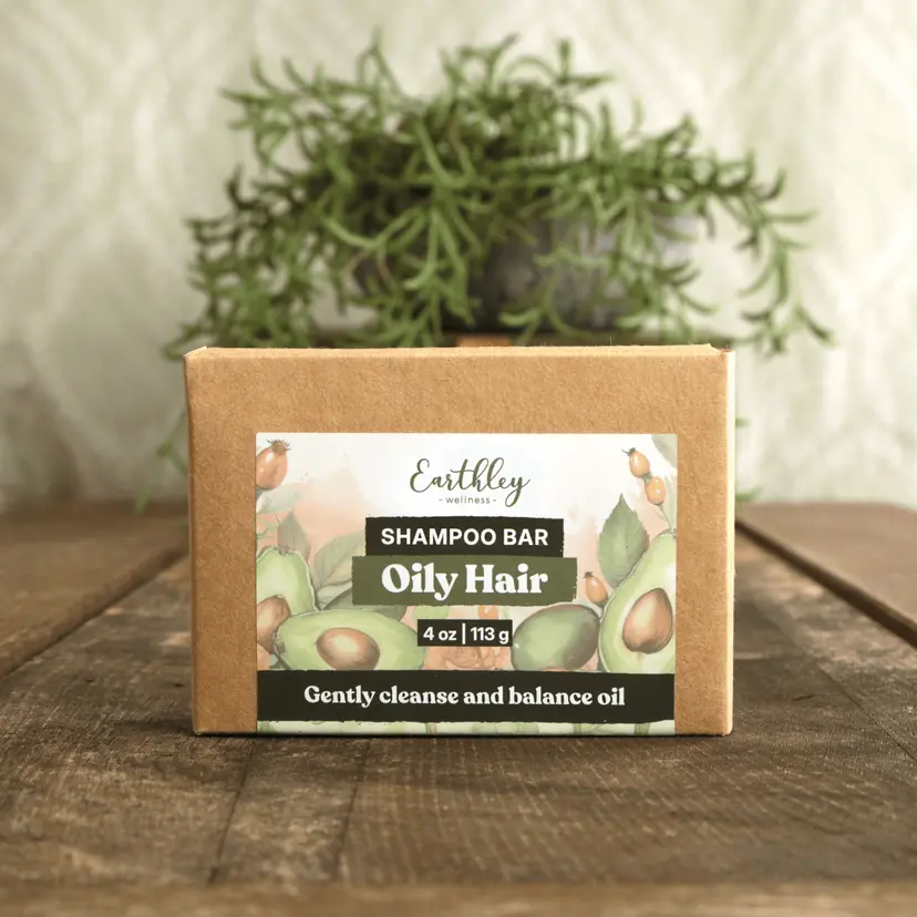 Earthley Organic Shampoo Bar Oily Hair
