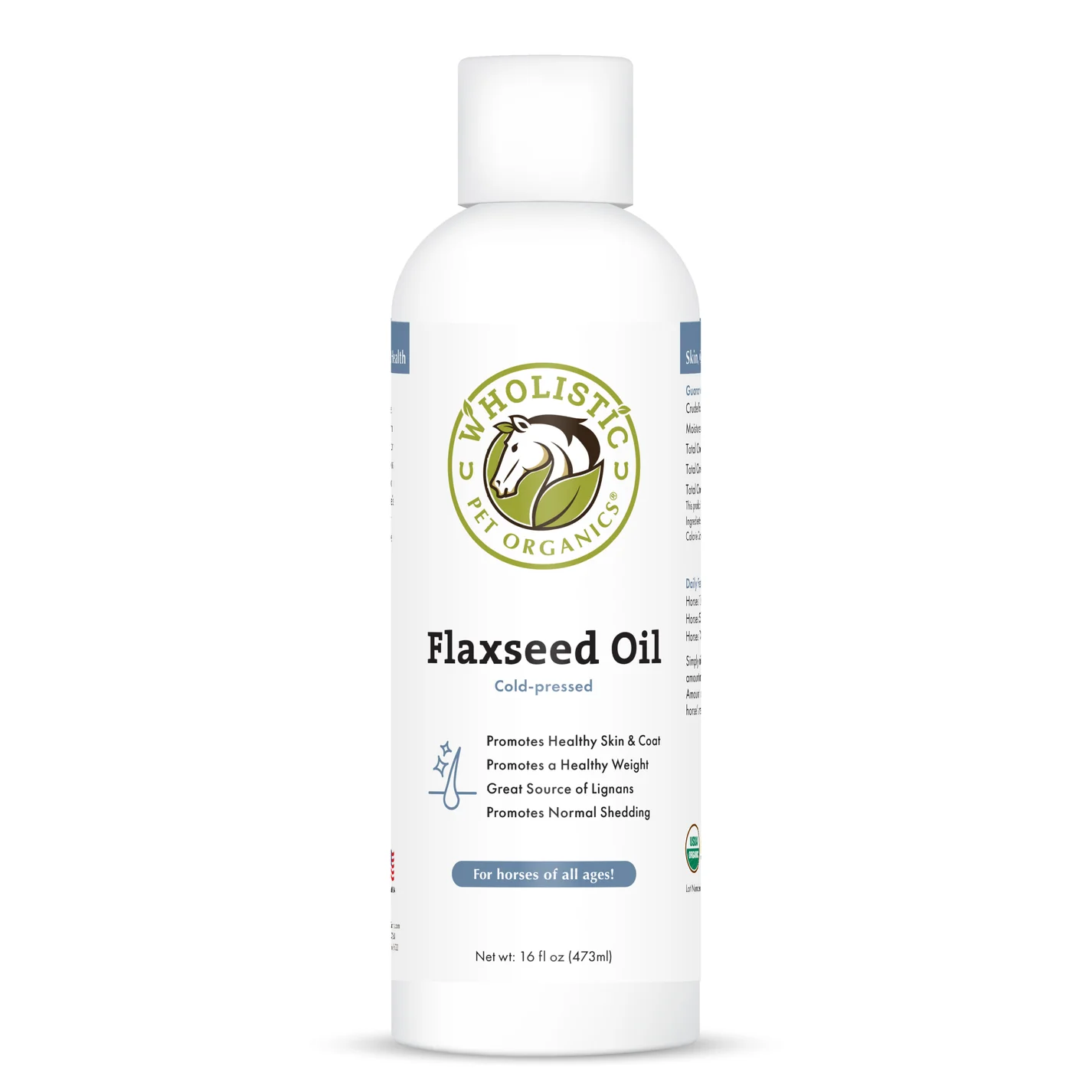 Wholistic Pet Organics Equine Flaxseed Oil