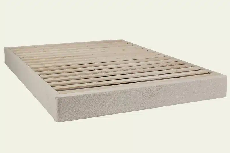 Latex For Less Natural Wood Mattress Foundation review and promo code