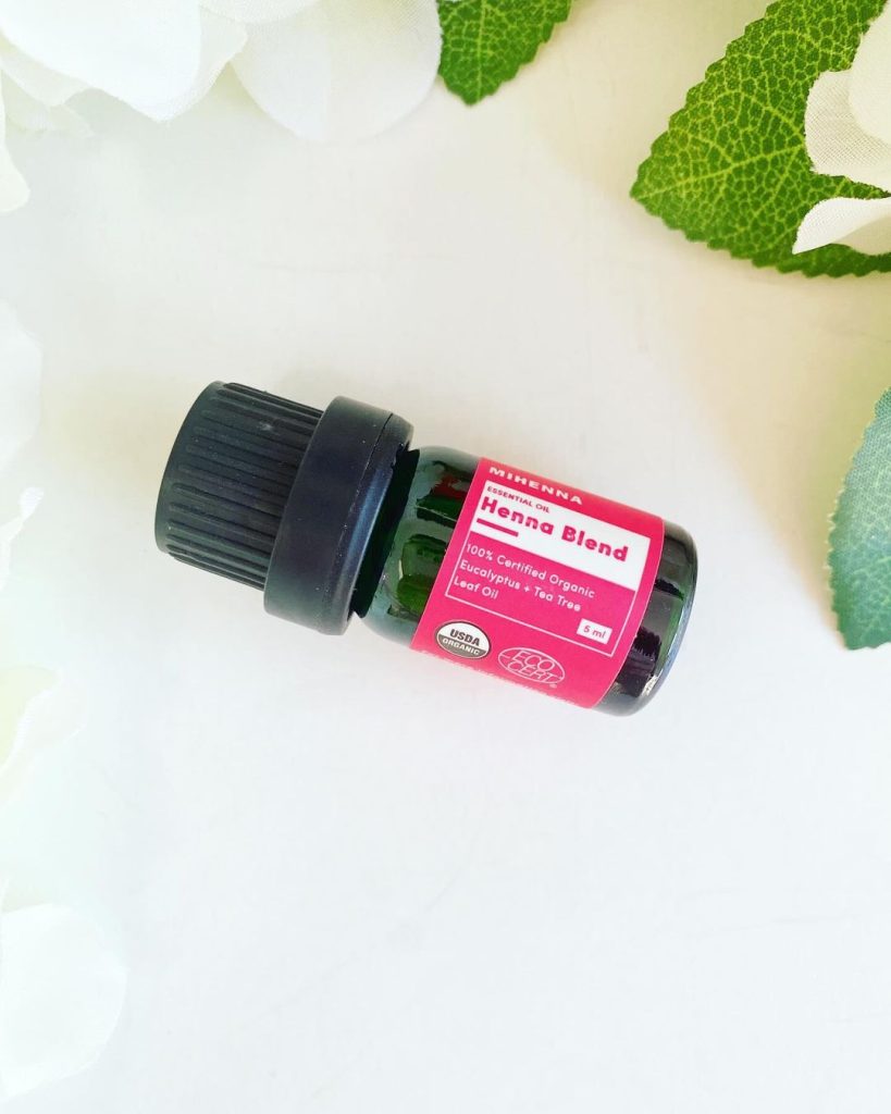 Mihenna USDA Certified Organic essential oils