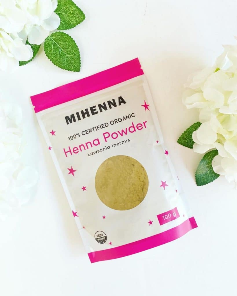 Mihenna USDA Certified Organic henna